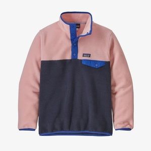 Girls Patagonia Lightweight Synchilla Snap-T Fleece Pullover